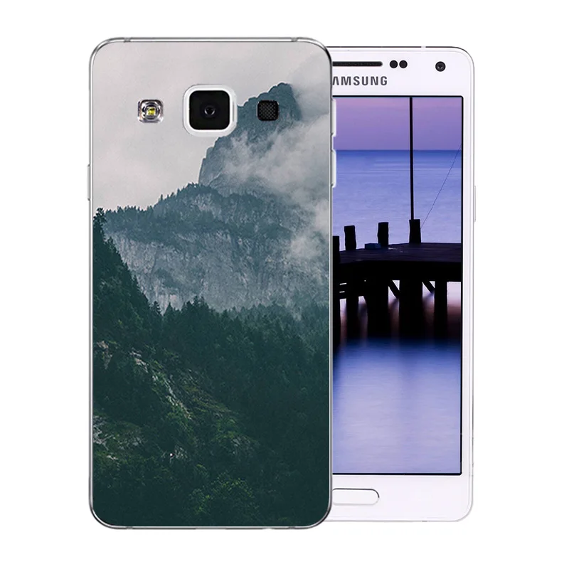 Для Samsung Galaxy A5 2015 чехол для телефона задняя крышка Coque (5) A500 A5000 A500H A500F 5 0 &quotПейзаж