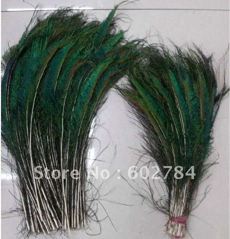 

Wholesale 100pcs 35-40cm 14-16 inches natural peacock feather peacock plume peacock plumage Free Shipping
