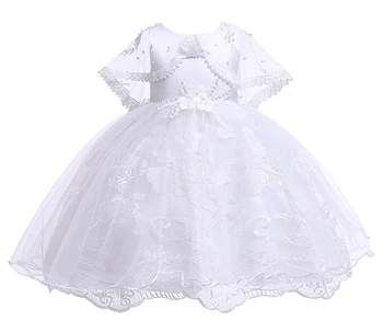 as the picture Кружевные платья для девочек; платье с цветочной аппликацией для девочек; вечерние платья для дня рождения; бальное платье принцессы; детская одежда; Одежда для девочек - Цвет: as the picture