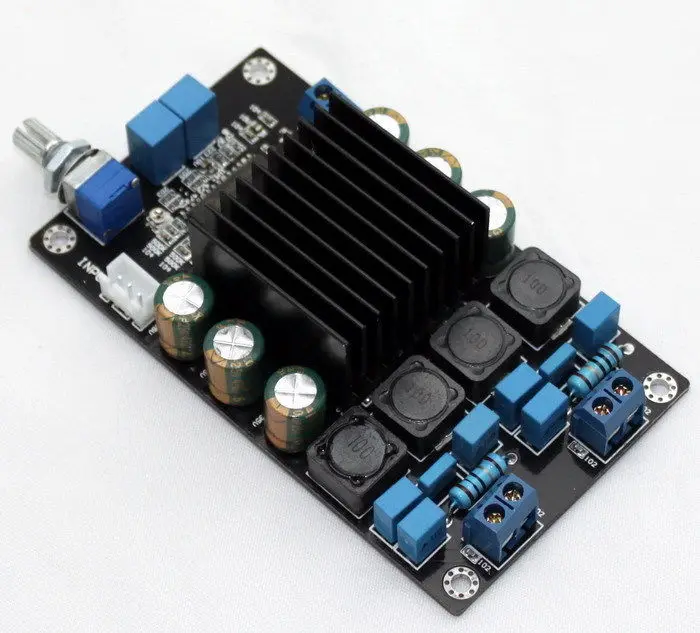 STA508 amplifier board 2.0 channel class D TC2000 80W + for car with Potentiometer better TA2024 TA2020 dc 24v | Электронные