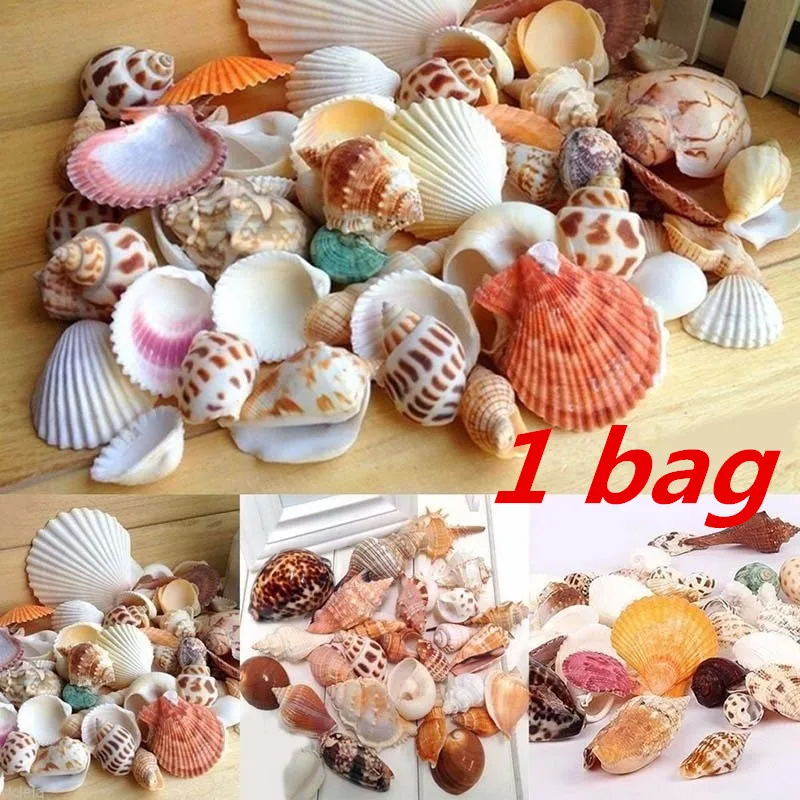 30 шт./пакет Mix Аквариум Пляж морской DIY ракушки смешанные россыпью прибл. 100 г