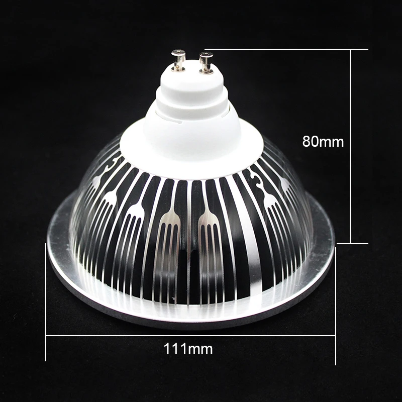 

Free Shipping 10pcs/lot GU10 ES111 QR111 AR111 LED lamp 14W Spotlights Warm White /Nature White/Cool White Input AC 85-265V