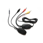 Беспроводной кабель для парковочной камеры 2,5 мм, разъем для наушников 2,4 ГГц, комплект передатчика и приемника для автомобильной резервной камеры, подключение портативного GPS