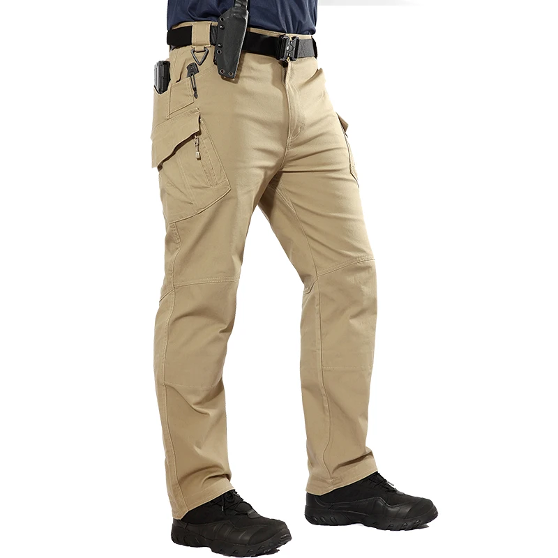 ReFire Gear IX9 Cargo Pants Outdoor Hiking Sport Climbing Pants men Cotton Breathable Muti-Pockets Anti-Pilling Fishing Trouser