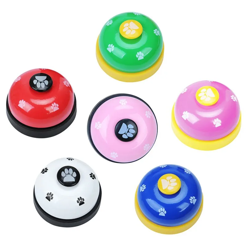 Cat Call Bell Dog Feeding Ringer Educational IQ Training Squeak Toy Interactive Puzzle Pet Kitten Eating Food Feeder Reminder | Дом и сад