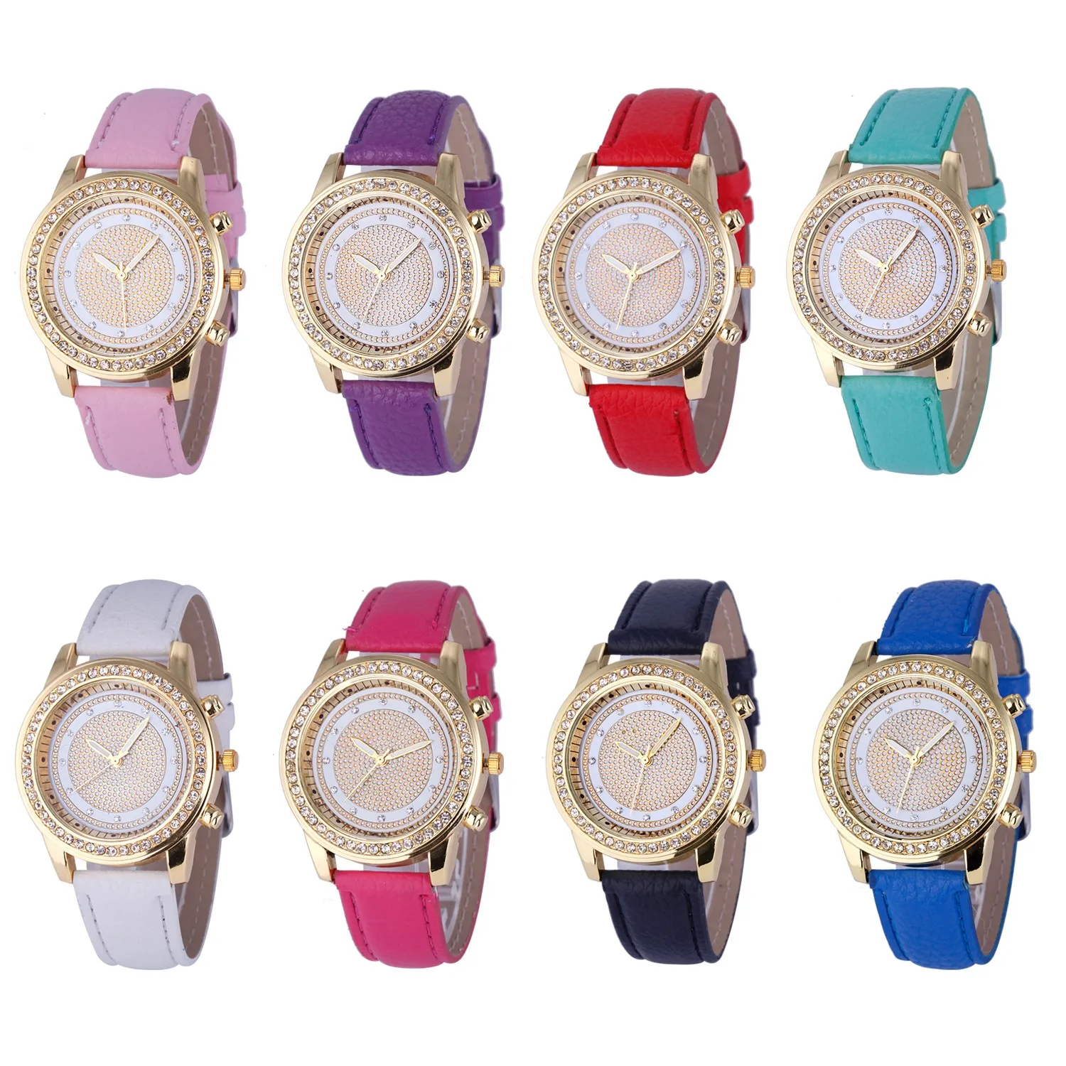 Женские часы, простые Кристальные кварцевые наручные часы, montre femme reloj mujer zegarek damski orologio donna dames horloges saat