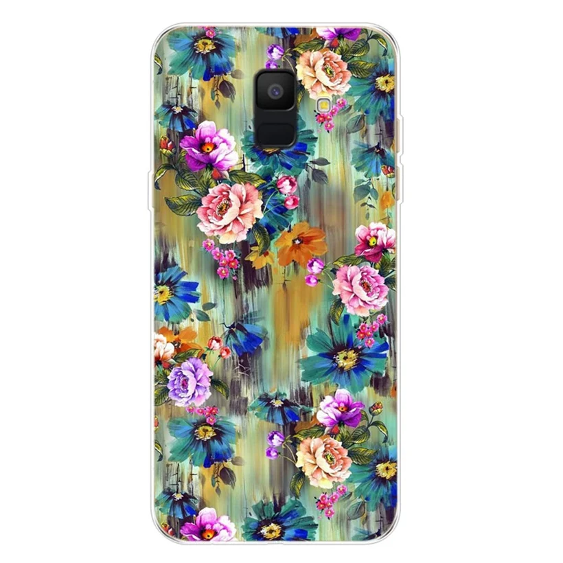 Мягкий силиконовый чехол для Samsung Galaxy A6 2018 Dual SIM SM A600 A600F Tpu Plus A605 A605F AB120 |