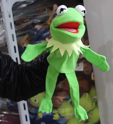 Бесплатная доставка Маппет Шоу плюшевые марионетки Кермит Лягушка Фоззи Медведь