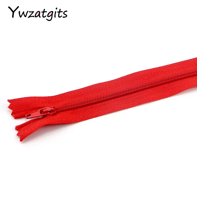 162 Red 6pcs Ywzatgits 20 см Длина красочные нейлоновые молнии по индивидуальному заказу одежды швейные изделия ручной работы материал вспомогательного оборудования DIY букет невесты 6 штук в партии, 15 шт. YJ0308 - Цвет: 162 Red 6pcs