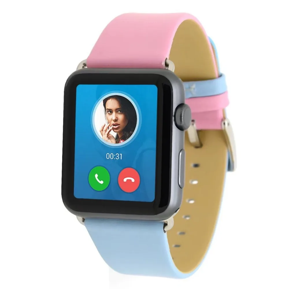 Модный двухцветный ремешок для часов для Apple Watch 38 мм 40 мм ремешок из натуральной кожи для iWatch 42 мм 44 мм Серия 1 2 3 4 браслет
