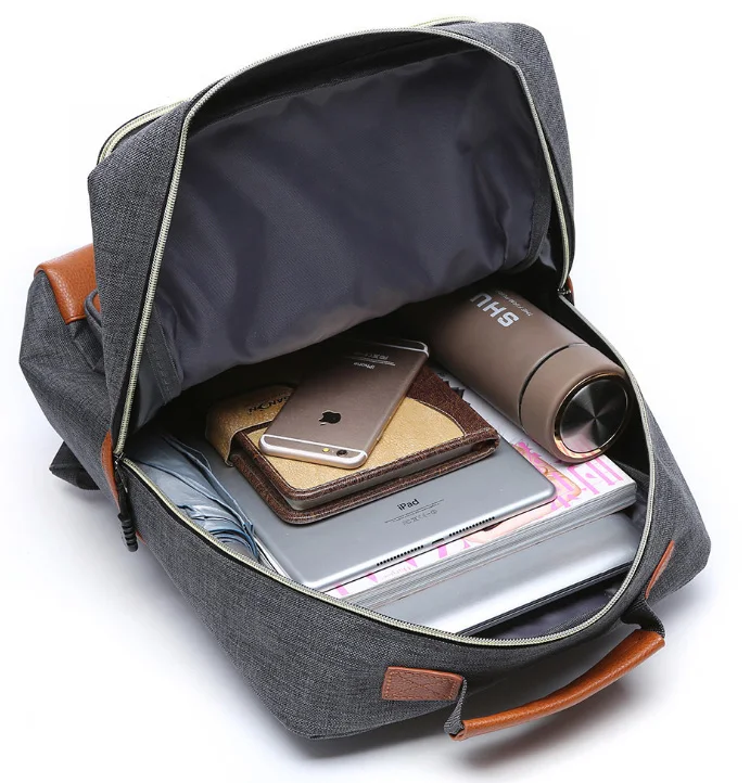 Водонепроницаемый нейлоновый рюкзак для ноутбука 14 дюймов сумка школьный ранец