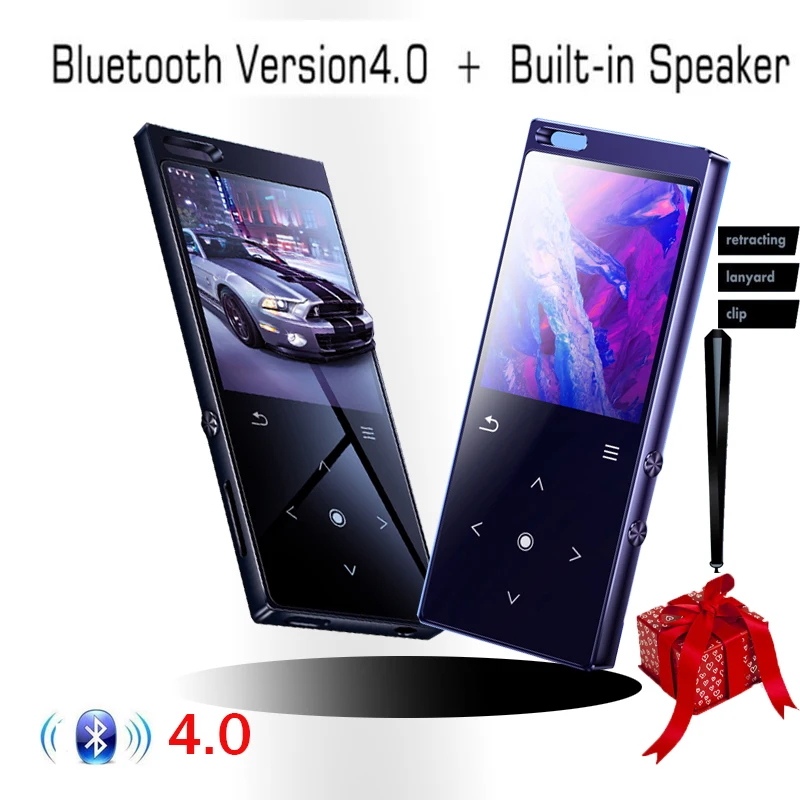 Новый оригинальный C12 Спортивный MP3 плеер Bluetooth с 8G может играть 48 часов Высокое