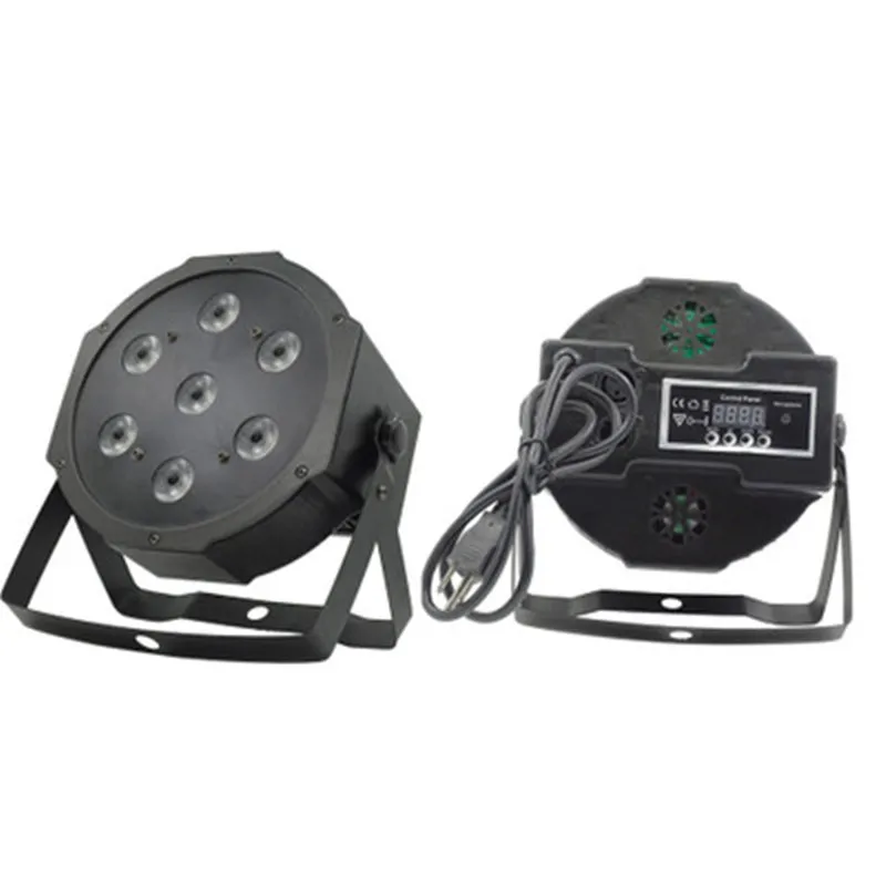 Светодиодный сцсветильник прожектор Par 7x15 Вт RGBWA 1 шт. сценический DMX 512 для