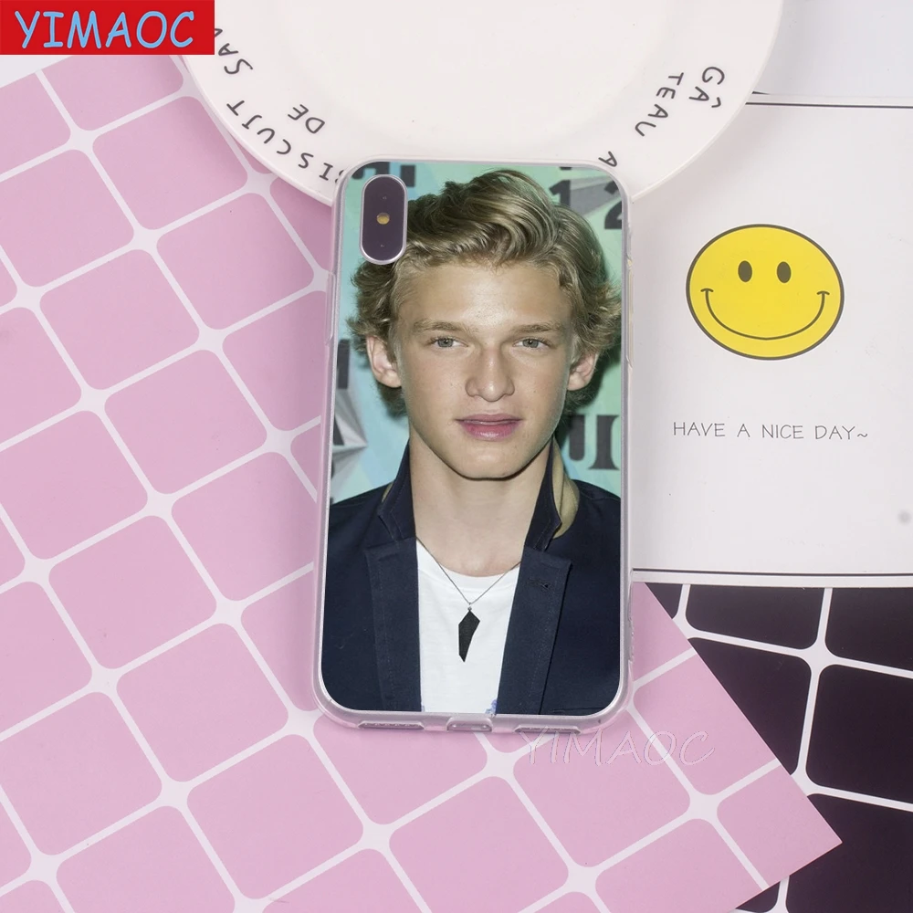 Мягкий чехол YIMAOC Cody Simpson TPU силиконовый для iPhone 8 7 6 6S Plus 5 5S SE X XR XS 11 Pro Max |