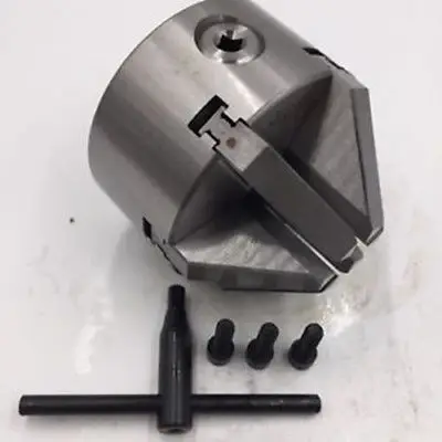 

4" 6 Jaw Self-Centering Lathe Chuck 3-M8 Screw Hardened Steel CNC Drilling high quality ne
