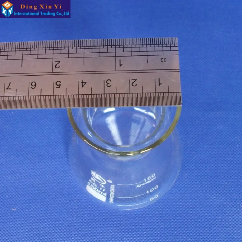 Колба Стеклянная коническая 8 шт./лот 150 мл|flask|flask leatherglass door for cabinet |