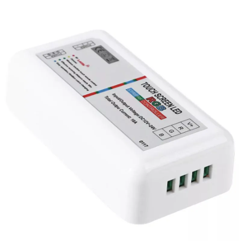 DC12-24V RGB светодиодный Управление 2 4G сенсорный Экран РЧ пульт дистанционного