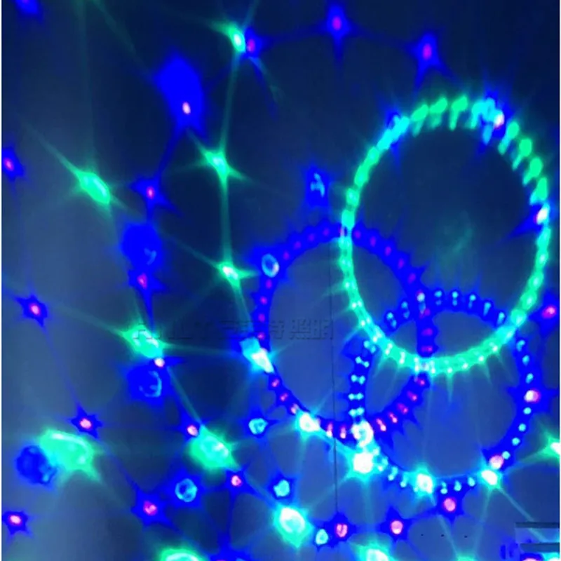 YIYANG 6 светодиодный s RGB Премиум светодиодный сценический светильник RGB светодиодный Магическая хрустальная лампа-шар Диско светильник лазер Свадебная вечеринка украшение лампы Luces
