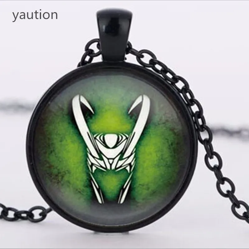 Винтажное ожерелье с подвеской Loki God of Mischief | Украшения и аксессуары