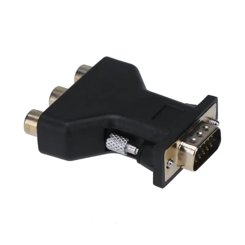 15 Pin VGA папа к 3 RCA Женский конвертер адаптер разделительный провод разъем сплиттер