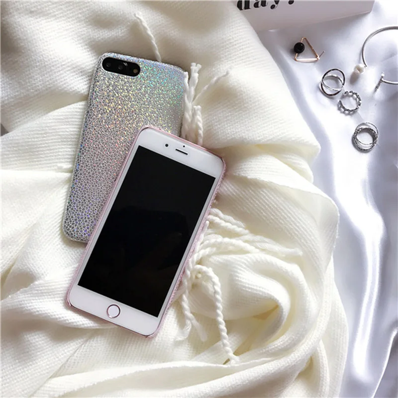 Русалка корковых линии для iPhone 7 кожаный чехол 6splus Мягкая обложка Bling Apple Plus