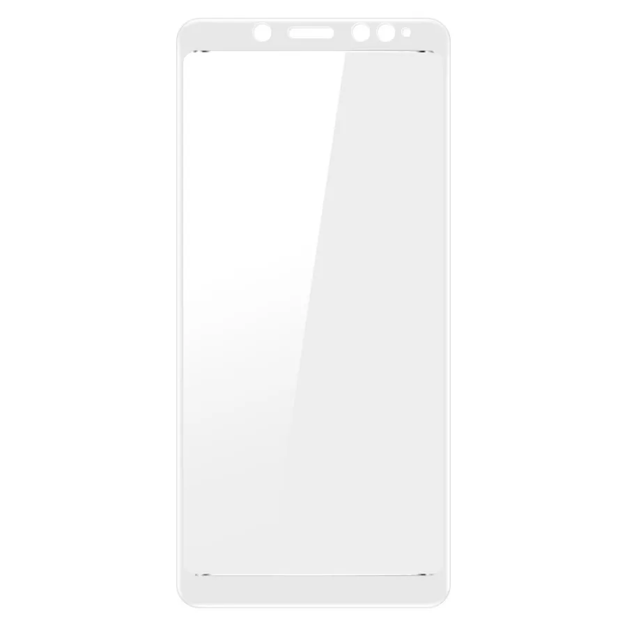 Бренд IMAK полное покрытие закаленное стекло для Xiaomi Redmi Note 5 pro стекло Snapdragon636 полный экран защитная пленка 5,99" - Цвет: White
