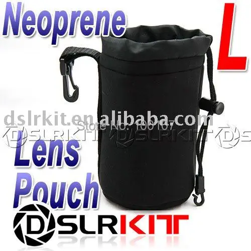 L неопреновый чехол для объектива 90 мм x 170 мм/3 54 &quotx 6 69&quot|lens pouch case|lens pouchneoprene lens |
