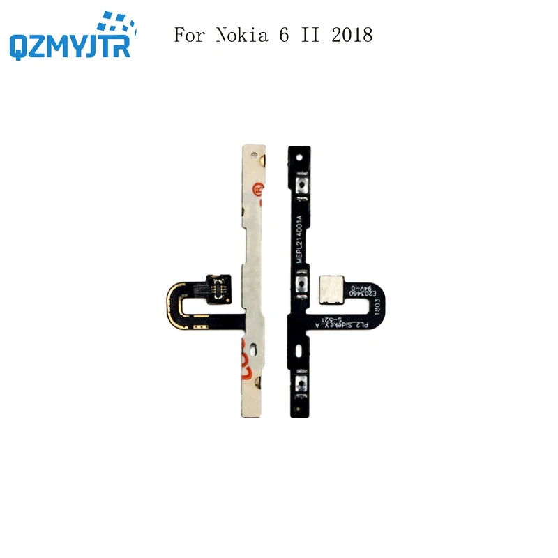 Высокое качество для Nokia 6 II 2018 кнопки регулировки громкости включения выключения