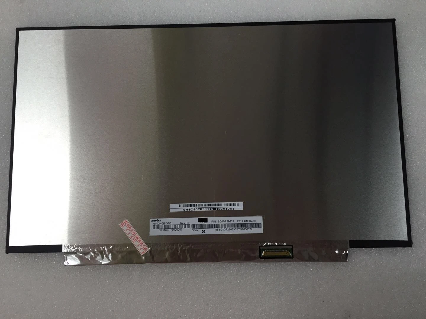

14'' LED LCD Screen Display Panel Matrix Exact Model N140HCE-GN2 IPS 72%NTSC FHD 1920x1080 30 pins