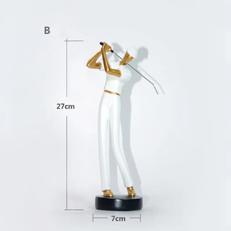 

Modern Creative Golf Ornaments Home Living Room Decorat TV Cabinet Wine Cabinet Study Accessories Business Gift M1471
