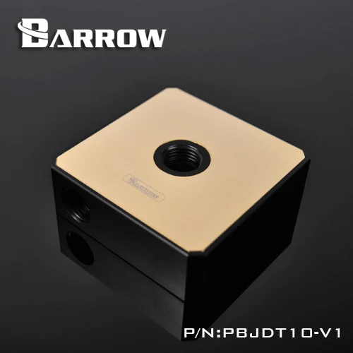 Курган PBJDT10-V1 POM водяной насос Крышка для DDC серии Золотое титановое покрытие с