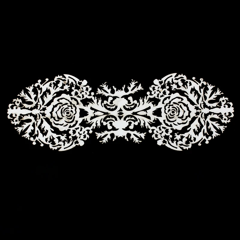 Блестящие золотые Цветочные переводные наклейки из фольги для утюга аппликация