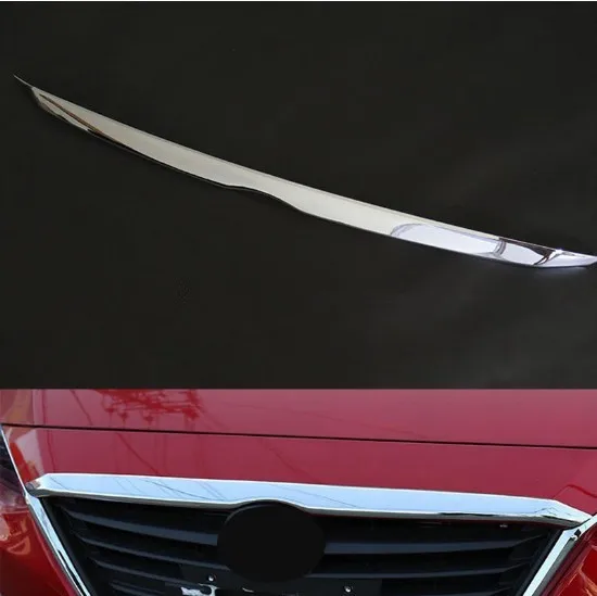 Для Mazda 3 AXELA 2014 2015 2016 хромированная накладка на крышку машины отделочная решетка