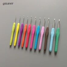 Мягкие резиновые крючки для вязания крючком QZLKNIT 11 шт./компл. 2 0 8