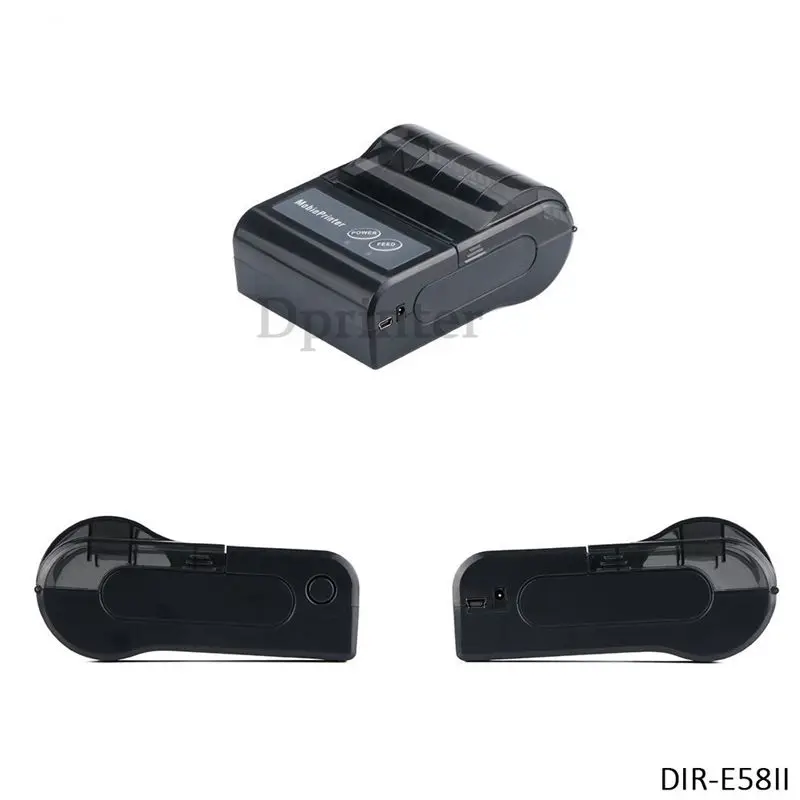58mm Mini Wireless Bluetooth Handheld Thermal Receipt Portable Printer for Android IOS Windows Pocket thermal printer | Компьютеры и