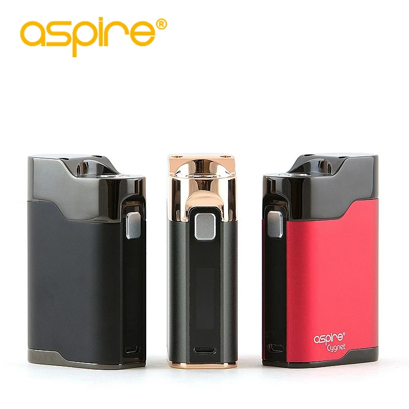 Aspire Cygnet 80 Вт Vape коробка мод 0 86 дюймов OLED экран электронная сигарета без 18650