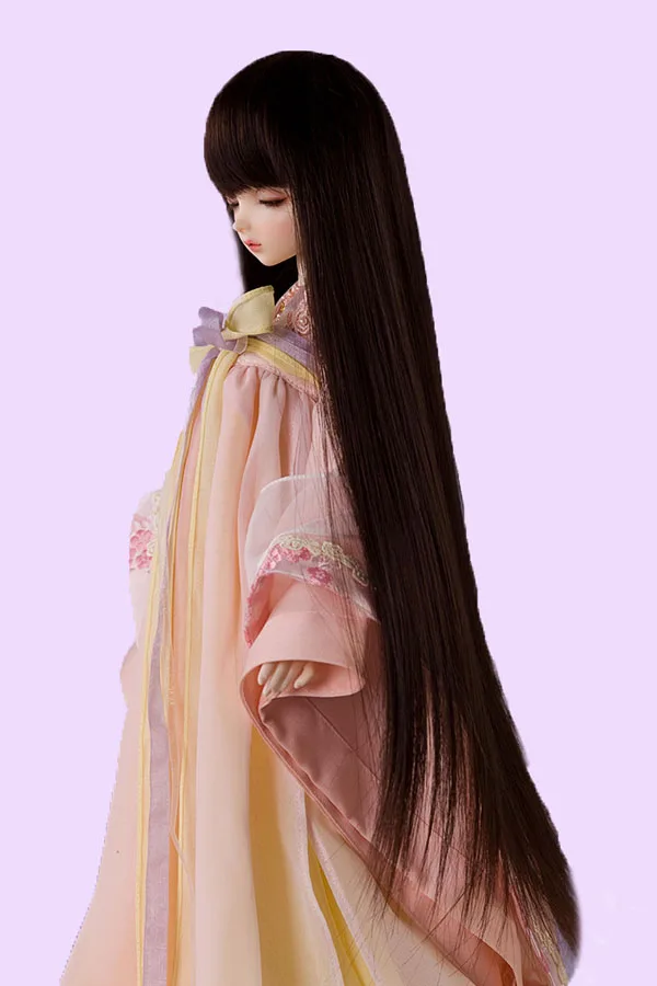 1/8 1/6 1/4 1/3 весы BJD парик с длинными прямыми волосами для BJD/Аксессуары кукол SD не
