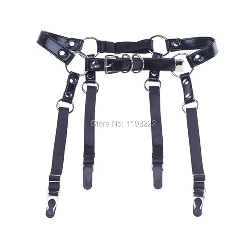 Классический стильный женский ремень ручной работы в стиле панк готика кожаный с