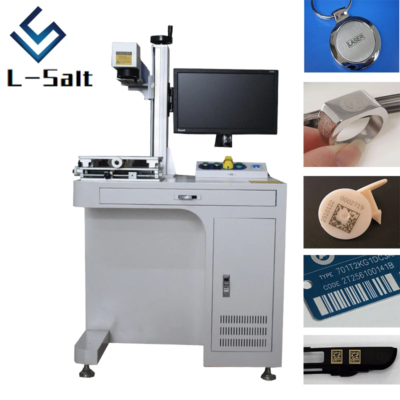 Промышленный лазерный принтер для маркировки металлических и ПВХ