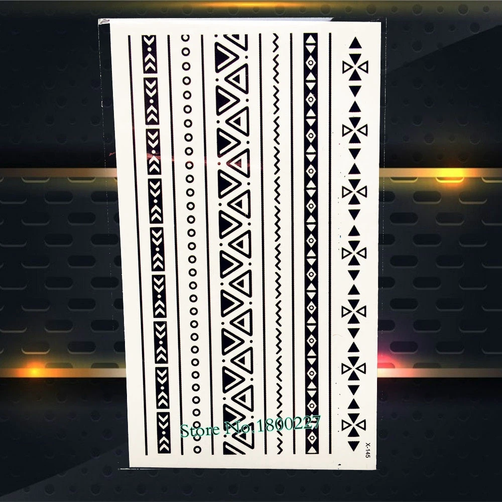 Тибетские слова цитаты временная татуировка мужской боди арт поддельные тату