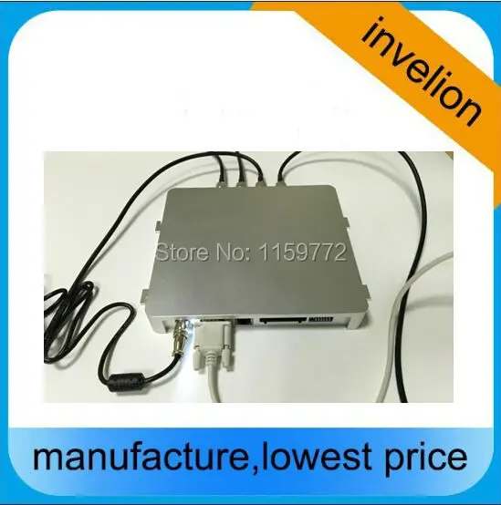 

860-960MHZ support RP-TNC connector 4 port impinj r2000 uhf rfid fixed reader transporter for chip timing system with free SDK