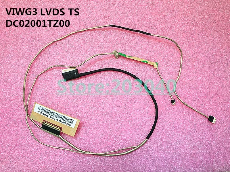 

New Original Laptop/Notebook LCD/LED/LVDS felx Cable for Lenovo ideapad G400s G405S G410S VIWG3 LVDS Touch DC02001TZ00