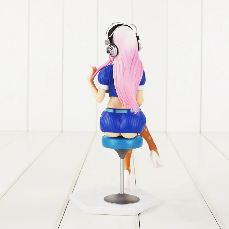 20 см аниме Sonico Figura Giocattolo Сексуальная Супер lɺscolto di Musica Modello Bambola № 002 per la raccolta |