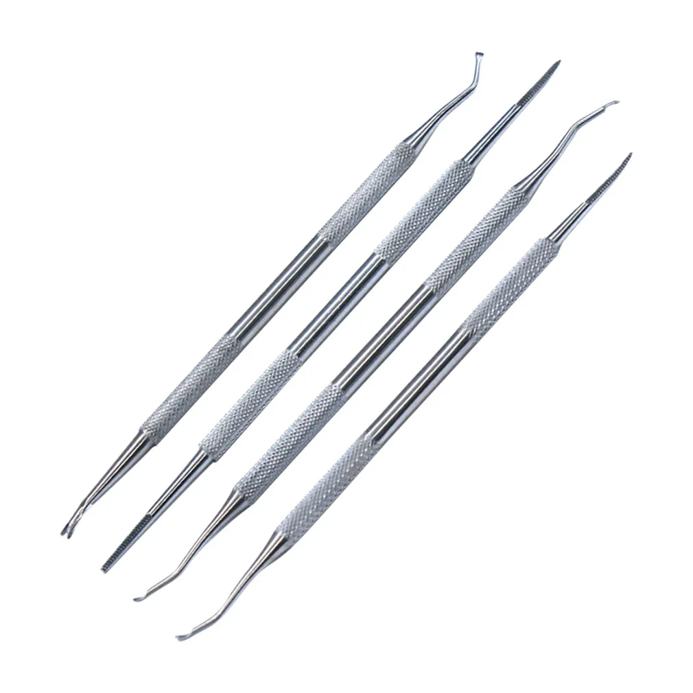 1 Pcs Professional Ingrown Lifter File Toe Nail Correction Pedicure Tool Foot Care For Hook Clean Manicure Tools |