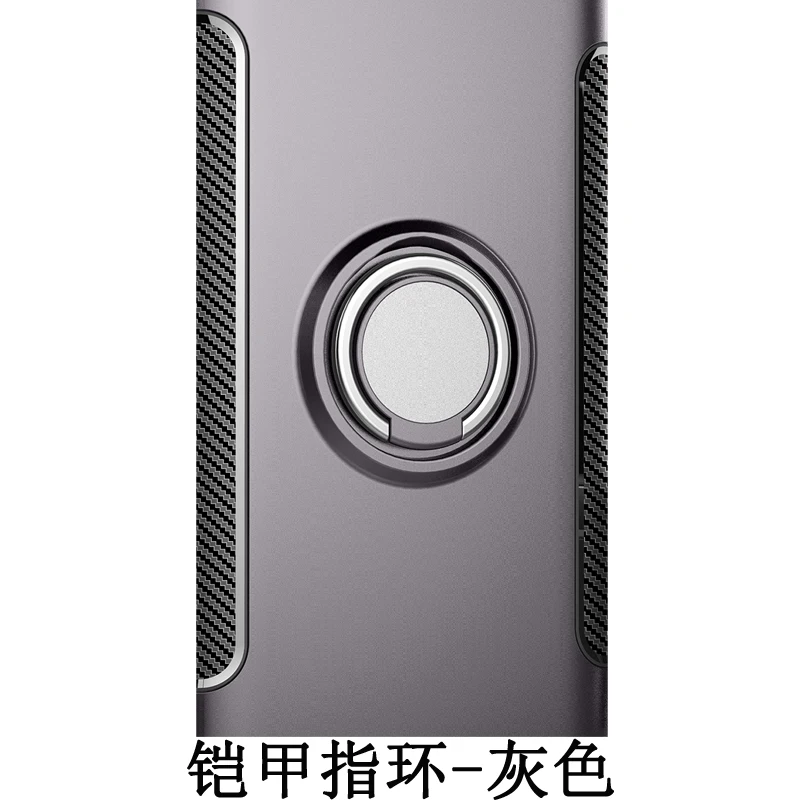 Чехол-подставка для samsung Galaxy J56 J5, кольцевой чехол для телефона J510 SM-J510F/DS SM-J510FN/DS, противоударный чехол на заднюю панель s SM J510F J510FN - Цвет: Gray