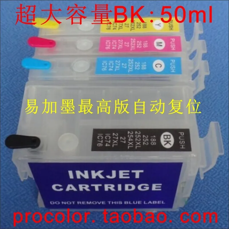 Полные картриджи заправка катриджа для струйного принтера Europe T2711 T27 XL epson