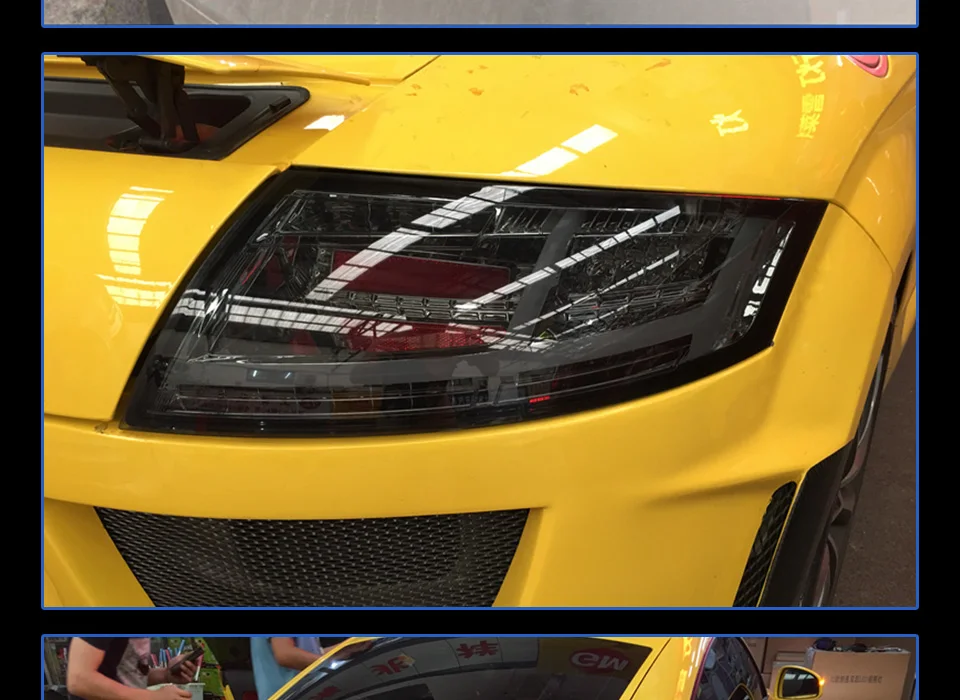 AKD Тюнинг автомобилей задние фонари для Audi TT задний фонарь 2006-2013 светодиодные фары DRL ходовые огни Биксеноновые Противотуманные фары Полный светодиодный