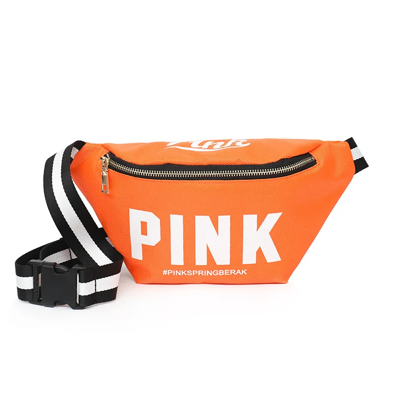 Waist Bag 11 Raisvern/розовый женский комплект 2 шт. с буквенным принтом; топ с длинными рукавами и брюки; Повседневный Спортивный костюм; спортивные костюмы; комплект из 2 предметов; толстовка - Цвет: Waist Bag 11