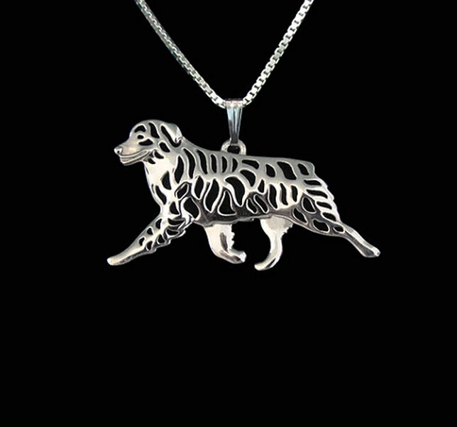 Оптовая продажа 12 шт./лот Австралийское ожерелье пастушка кулон собака ювелирные