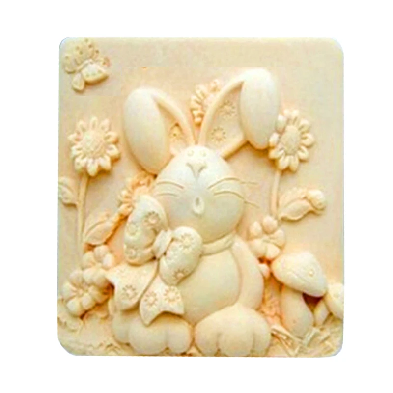 Маленький зайчик торт решений Формы для выпечки мороженое морозильник и Мыло